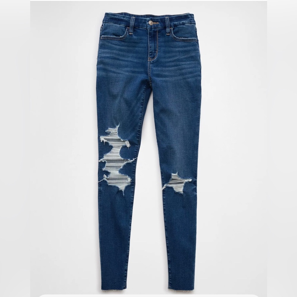 American Eagle Curvy High Rise Jegging Same Day Shipping